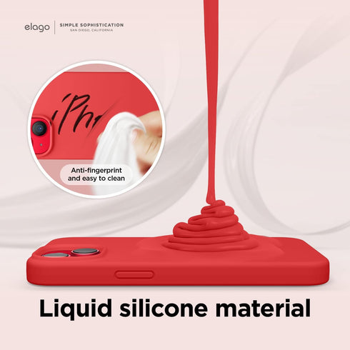 elago iPhone 14 Case Liquid Silicone